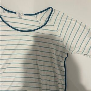 LAKE striped pajama set